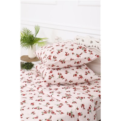 Постельное белье Розы прованс полисатин, наволочки 70х70см