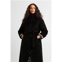 Abrigo padded cinturón