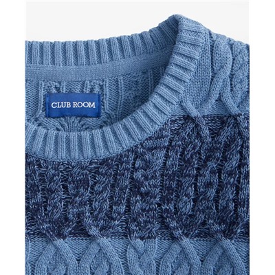 Club Room Men's Marled Cable-Knit Crewneck Sweater, Macy's Exclusive