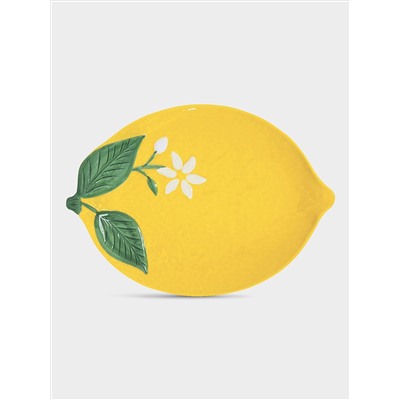 Блюдо, 30x22 см, Лимон