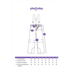 Брюки PLAYTODAY, 1054157