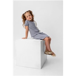 Костюм с юбкой Элис Серый/молочный НАТАЛИ #876352