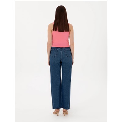 Mavi High Waist Flare Fit Jean Pantolon