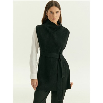 Вязаный жилет с добавлением шерсти, GL054/galor