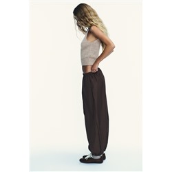 NYLON BALLOON TROUSERS