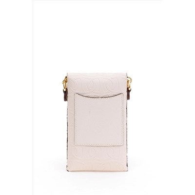 Kadın Bej Telefon Çantası
