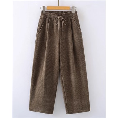 Женские вельветовые повседневные брюки