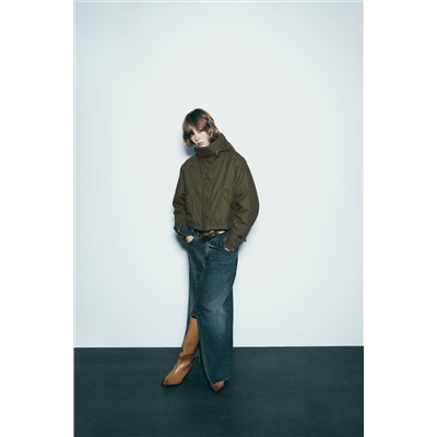 CAZADORA CAPUCHA EFECTO LAVADO