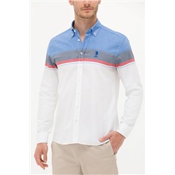 Erkek Lacivert Uzun Kollu Gömlek