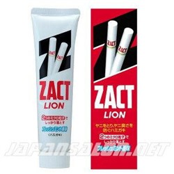 Lion Zact Лион Закт освежающая зубная паста для курящих 150 g