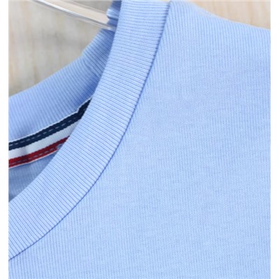 Повседневная хлопковая свободная прямая футболка ТОММИ ДЖИН*С