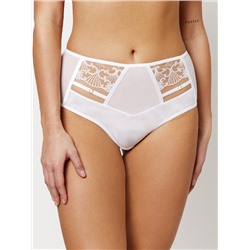 AVRIL WHITE Трусы высокие SUBTILLE