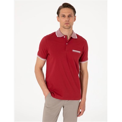 Nar Çiçeği Slim Fit Tişört