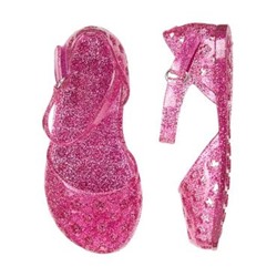 Glitter Jelly Flats