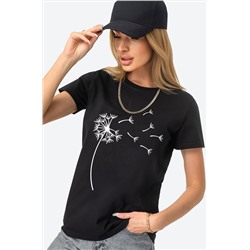 Женская хлопковая футболка Happyfox