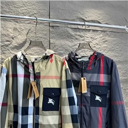 Осенняя куртка Burberry в классическом стиле Унисекс