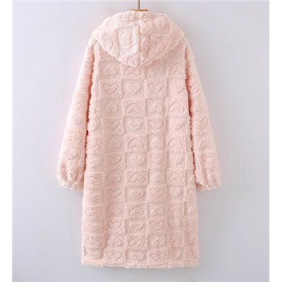 Женский зимний длинный халат