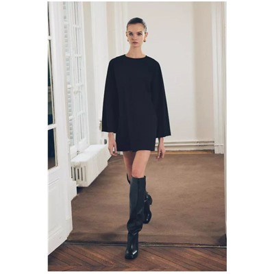 Женское мини платье свободного кроя ЗАР*А