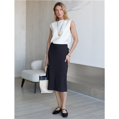 Юбка из джерси средней плотности