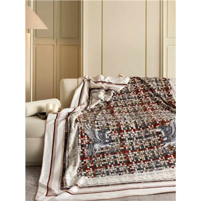 Нежный велюровый плед