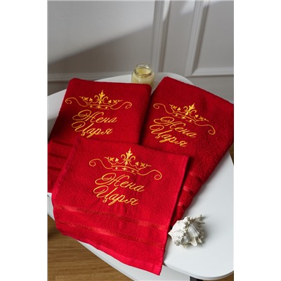14418/3 Жена царя полотенце махровое плотность 350гр