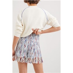 Short tweed marinero