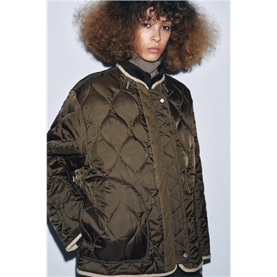 ZW COLLECTION REVERSIBLE QUILTED JACKET