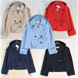 Женский свободный повседневный короткий тренч М КОР*С