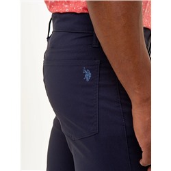 SLIM STRAIGHT 5 POCKET STRETCH PANTS