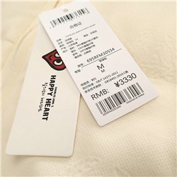 Happ*y Hear*t  тёплая тканевая куртка, модель унисекс, экспорт (цена на оф сайте выше 45 000)