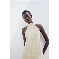 ASYMMETRIC HALTERNECK TOP