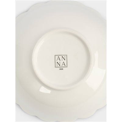 Салатник, 20х8 см, 1,2 л, керамика D, зеленый, Лошадка у елки, Festival