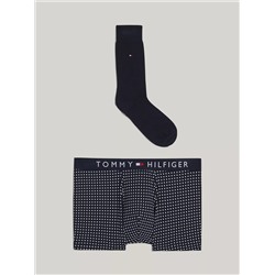 Tommy Print Trunk and Sock Set 2-Piece