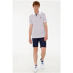 Erkek Beyaz Polo Yaka Tişört