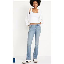 Mid-Rise Wow Boot-Cut Jeans