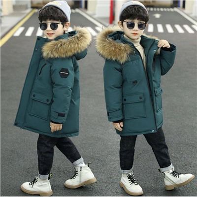 Пуховик для мальчиков. Маломерят на размер