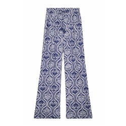 Pantalón largo estampado allover