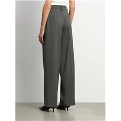 Брюки из костюмной шерсти, D390/fence