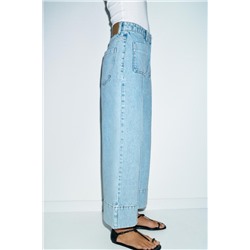 JEANS Z1975 WIDE LEG CROPPED TIRO ALTO