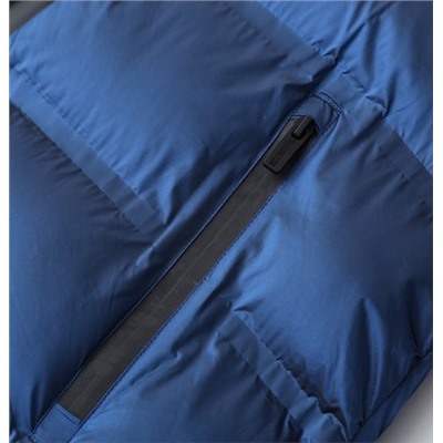 Модная блестящая стеганая куртка