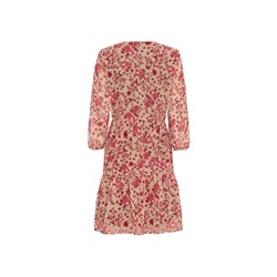 ESMARA® Kleid Damen Chiffon, tailliert geschnitten