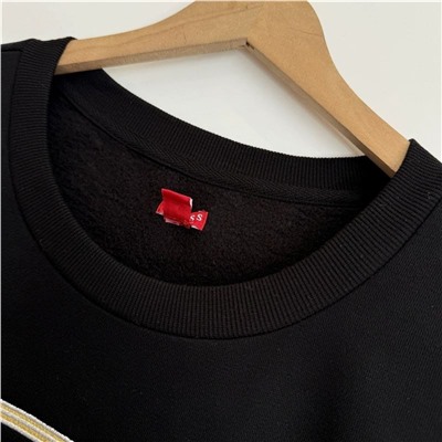 Женский тёплый свитшот с вышивкой ❤️ ГЕС*С