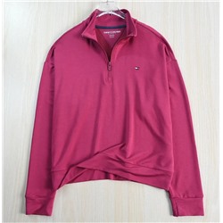 Женская футболка  из мягкой спортивной ткани с длинными рукавами ТОММИ ХИЛФИГЕ*Р