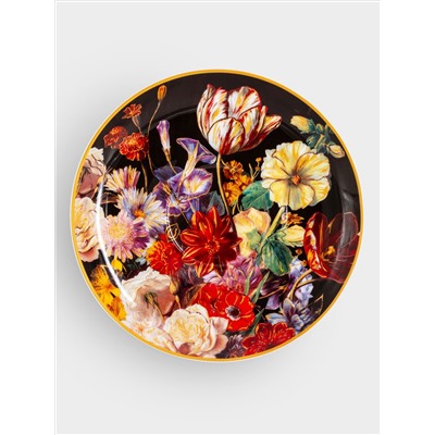 Чашка с блюдцем, 250 мл, Натюрморт с тюльпаном, Х. Рейкерс