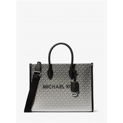 Mirella Medium Ombré Logo Tote Bag