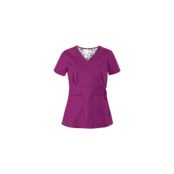 koi Scrubs Women's Katelyn Mock Wrap Top