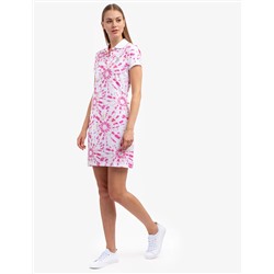 TIE DYE POLO DRESS