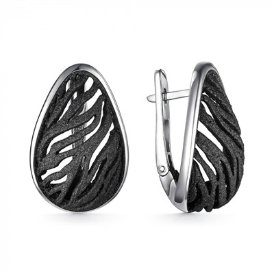 Серьги серебро 52939SB