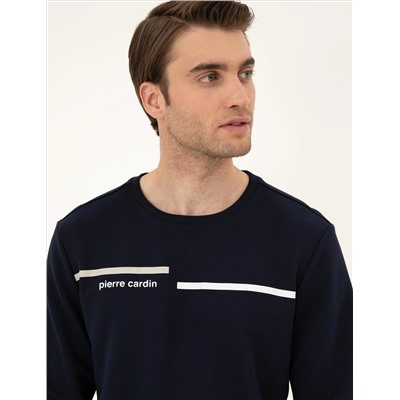 Lacivert Regular Fit Sweatshirt