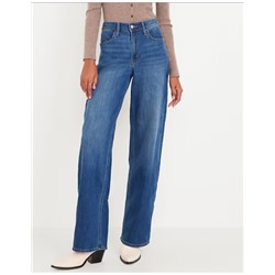 High-Waisted Wow Wide-Leg Jeans